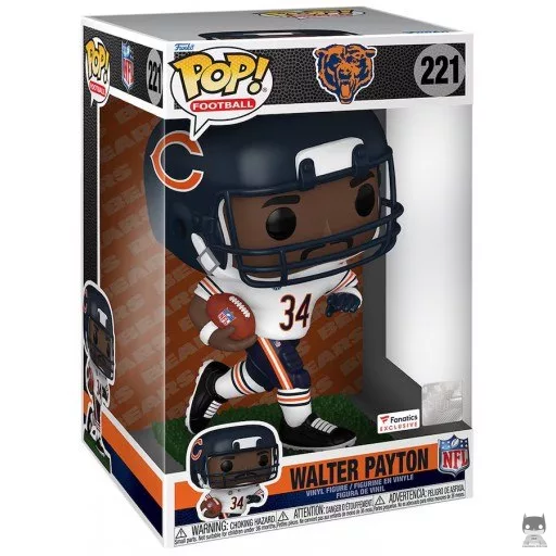 Figura Funko Pop! Walter Payton (Supersized) (NFL)