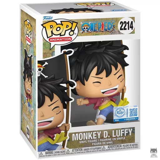 Figura Funko Pop! Luffy con bandera (Monkey D. Luffy)
