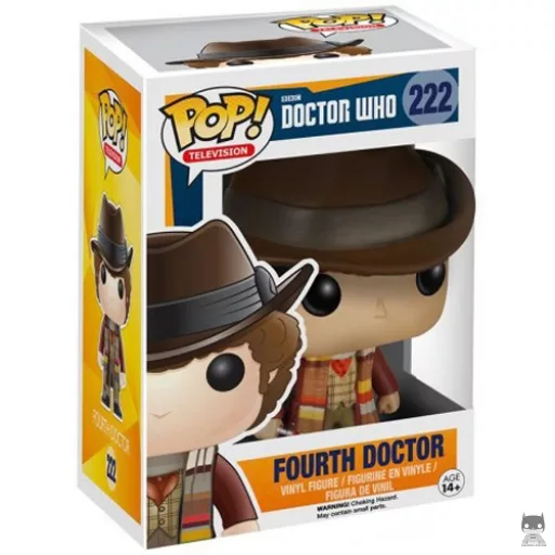 Figura Funko Pop! Cuarto Doctor (Doctor Who)