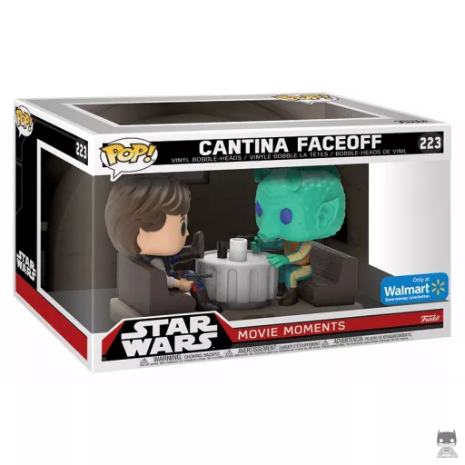 Figura Funko Pop! Han Solo & Greedo cara a cara en la cantina (Star Wars: Episodio IV, Una nueva esperanza)