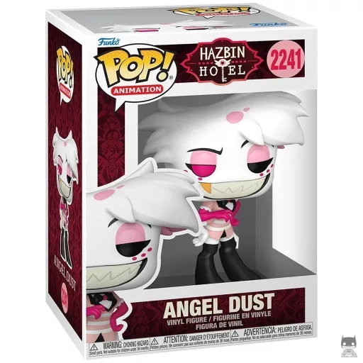 Figura Funko Pop! Angel Dust (Hazbin Hotel)
