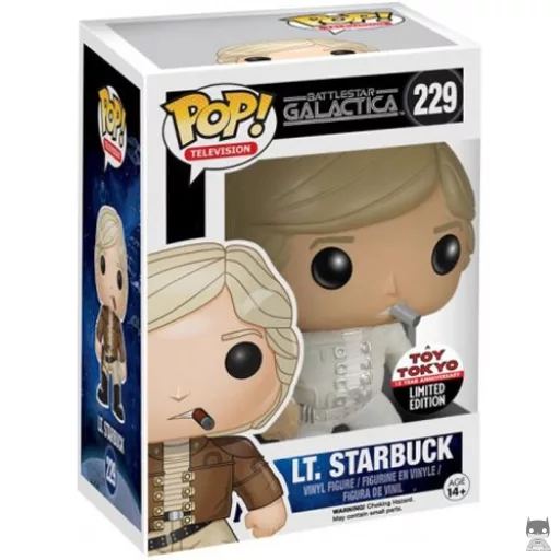 Figura Funko Pop! Lt. Starbuck (Blanco) (Toy Tokyo)