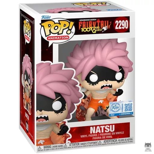 Figura Funko Pop! Natsu (Encendido) (Fairy Tail)