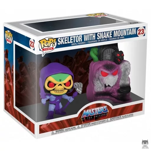 Figura Funko Pop! Skeletor con la Montaña de la Serpiente (Masters del Universo)