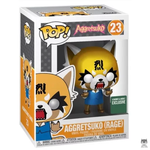 Figura Funko Pop! Aggretsuko furiosa (Metalizado) (Sanrio)