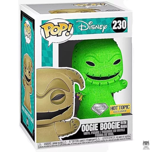 Figura Funko Pop! Oogie Boogie con bichos (Purpurina de diamante) (Oogie Boogie)