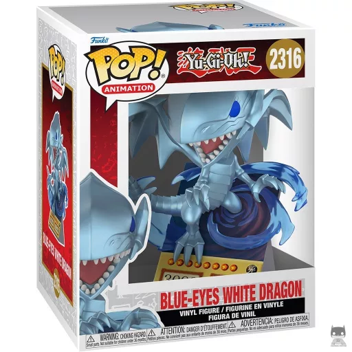 Figura Funko Pop! Dragón Blanco de Ojos Azules (Yu-Gi-Oh!)
