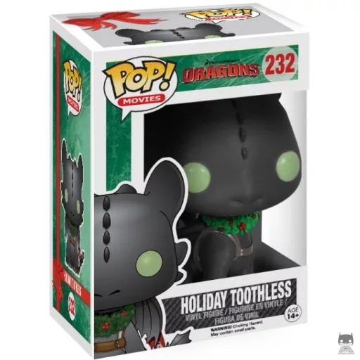 Figura Funko Pop! Desdentao (Navidad) (Cómo entrenar a tu dragón)