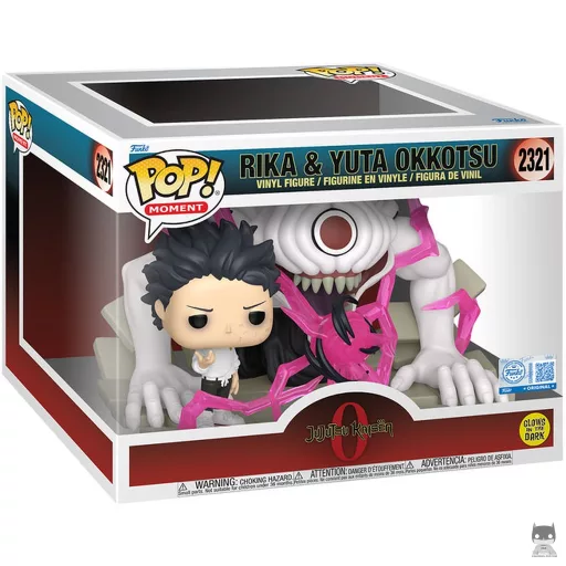 Figura Funko Pop! Rika & Yuta Okkotsu (Brilla en la oscuridad) (Jujutsu Kaisen)