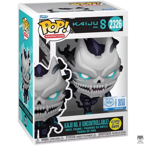 Figura Funko Pop! Kaiju No. 8 (Descontrolado) (Brilla en la oscuridad) (Kaiju No. 8)