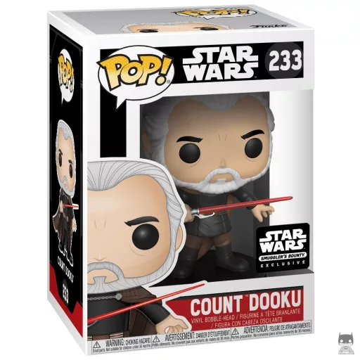 Figura Funko Pop! Conde Dooku (Star Wars: Episodio II, El ataque de los clones)