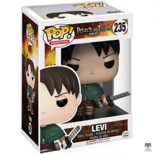 Figura Funko Pop! Levi (Ataque a los titanes (SNK))