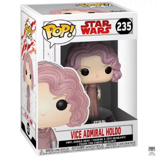 Figura Funko Pop! Vicealmirante Holdo (Star Wars: Episodio VIII, Los últimos Jedi)