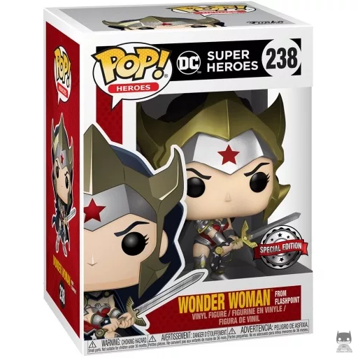 Figura Funko Pop! Wonder Woman de Flashpoint (Wonder Woman (Diana Prince))