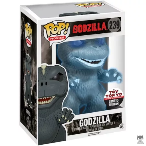 Figura Funko Pop! Godzilla (Brilla en la oscuridad) (Supersized) (Godzilla)