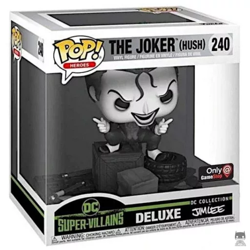 Figura Funko Pop! Joker (Blanco y negro) (DC Jim Lee Deluxe)