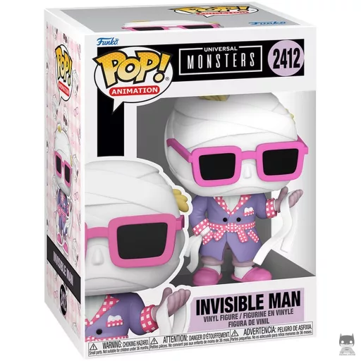 Figura Funko Pop! El hombre invisible (Anime) (Monstruos de Universal)