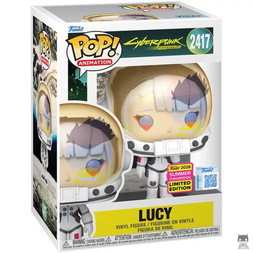 Figura Funko Pop! Lucy con traje espacial (Cyberpunk 2077)