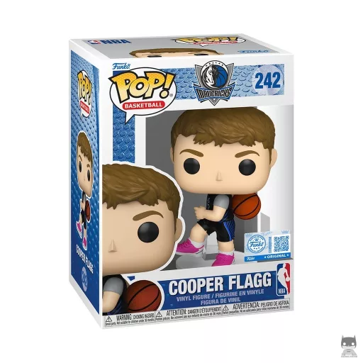 Figura Funko Pop! Cooper Flagg (Camiseta negra City Edition) (NBA)