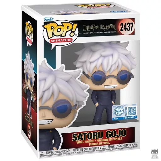Figura Funko Pop! Satoru Gojo joven con gafas (Jujutsu Kaisen)