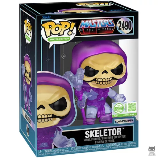 Figura Funko Pop! Skeletor (Translúcido) (Masters del Universo)