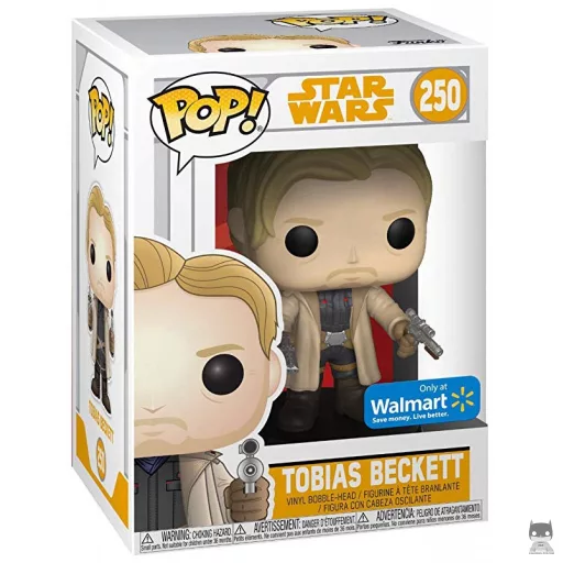 Figura Funko Pop! Tobias Beckett con pistolas (Han Solo: Una historia de Star Wars)