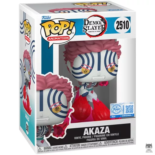 Figura Funko Pop! Akaza (Ráfaga explosiva) (Demon Slayer)
