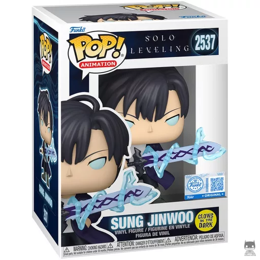 Figura Funko Pop! Sung Jinwoo (Brilla en la oscuridad) (Solo Leveling)