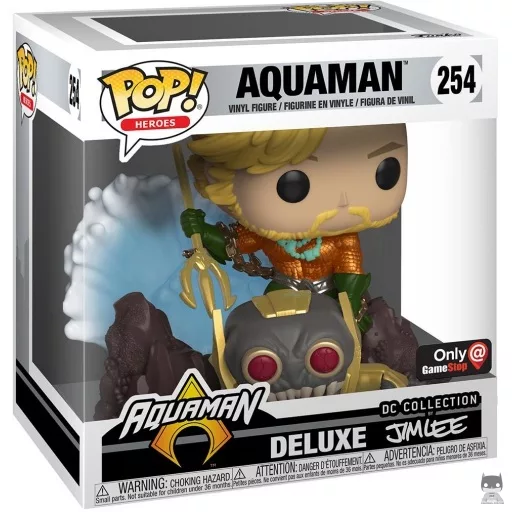 Figura Funko Pop! Aquaman (DC Jim Lee Deluxe)
