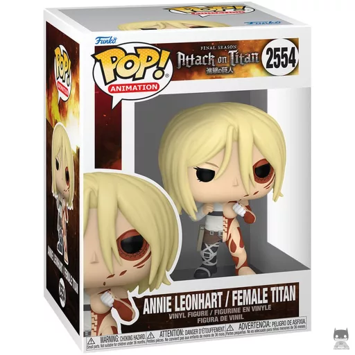 Figura Funko Pop! Annie Leonhart / Titán Hembra (Split) (Ataque a los titanes (SNK))
