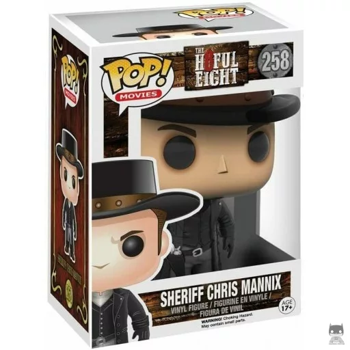 Figura Funko Pop! Chris Mannix "The Sheriff" (Los odiosos ocho)