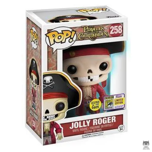 Figura Funko Pop! Jolly Roger de Piratas del Caribe (Parques Disney)