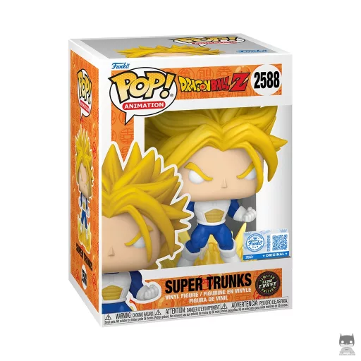Figura Funko Pop! Super Trunks (Chase & Brilla en la oscuridad) (Dragon Ball Z (DBZ))
