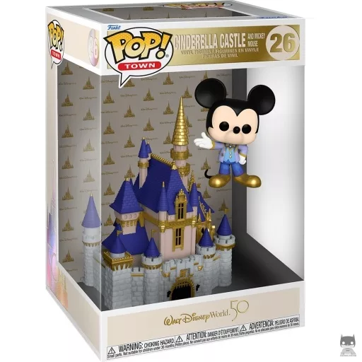 Figura Funko Pop! Castillo de Cenicienta & Mickey Mouse (Mickey Mouse)