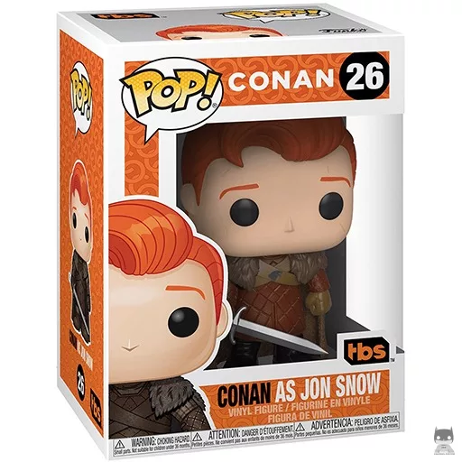 Figura Funko Pop! Conan como Jon Nieve (TBS)