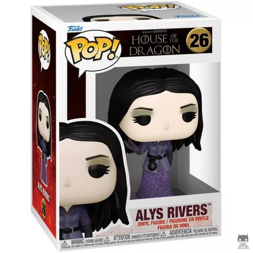 Figura Funko Pop! Alys Rivers (La casa del dragón: Day of the Dragon (Juego de tronos))