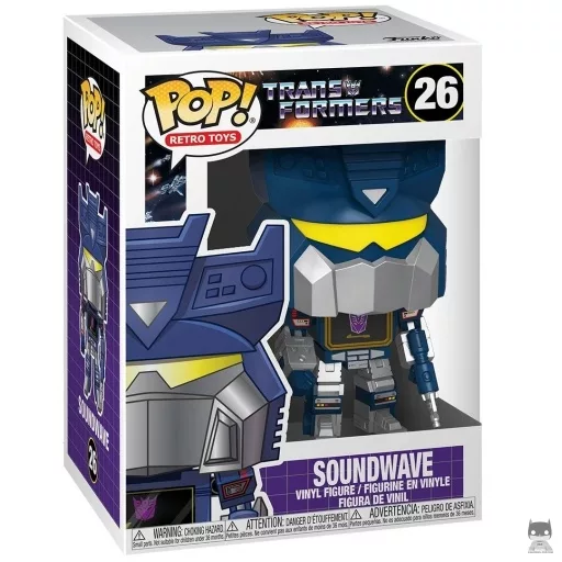 Figura Funko Pop! Soundwave (Transformers)