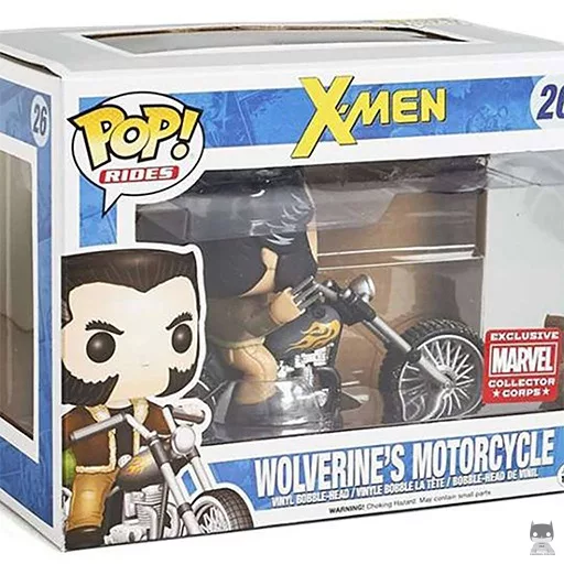 Figura Funko Pop! La moto de Lobezno (Lobezno (Logan))