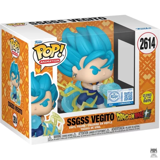 Figura Funko Pop! Vegetto Super Saiyan Blue (Brilla en la oscuridad & Premium) (Dragon Ball Super (DBS))