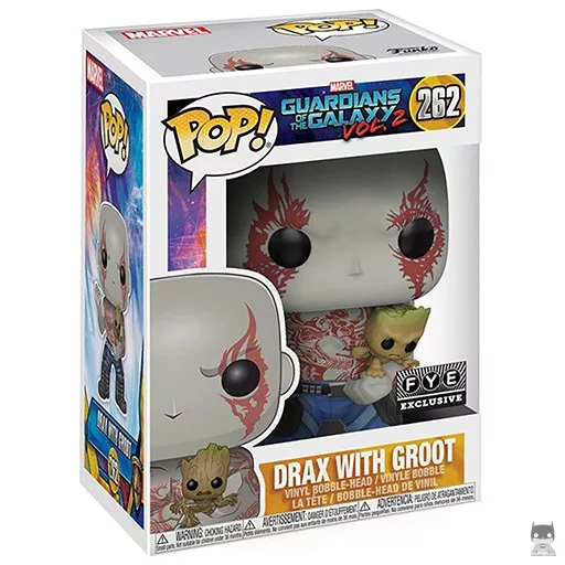 Figura Funko Pop! Drax con Baby Groot (Drax)