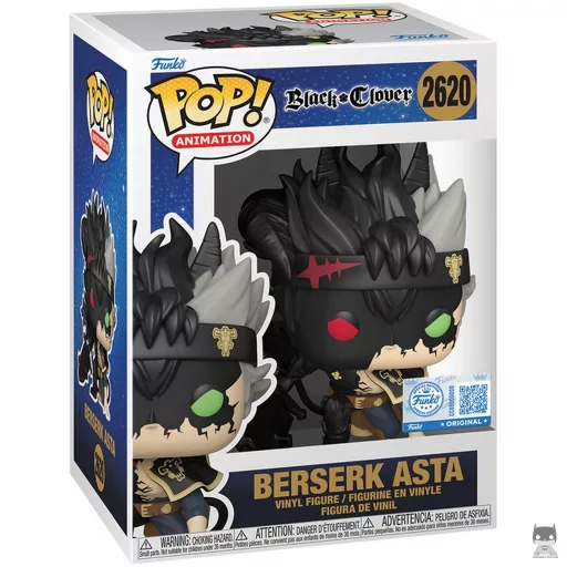 Figura Funko Pop! Asta Berserk (Black Clover)