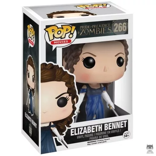 Figura Funko Pop! Elizabeth Bennet (Orgullo + Prejuicio + Zombis)