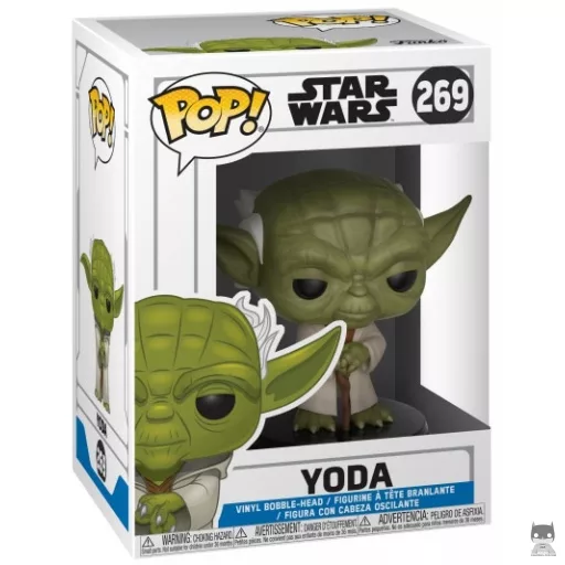 Figura Funko Pop! Yoda (Star Wars: The Clone Wars)