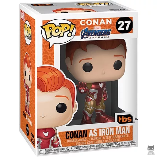 Figura Funko Pop! Conan como Iron Man (TBS)
