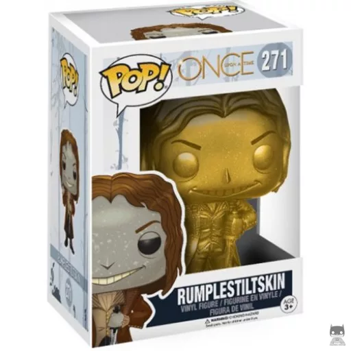 Figura Funko Pop! Rumpelstiltskin (Dorado & Metalizado) (Érase una vez)