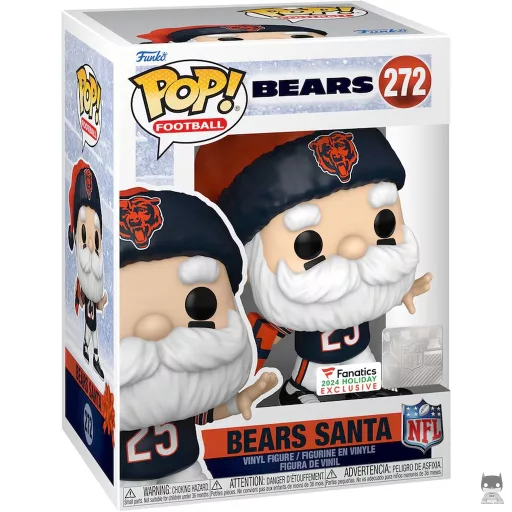 Figura Funko Pop! Papá Noel de los Bears (Fanatics)