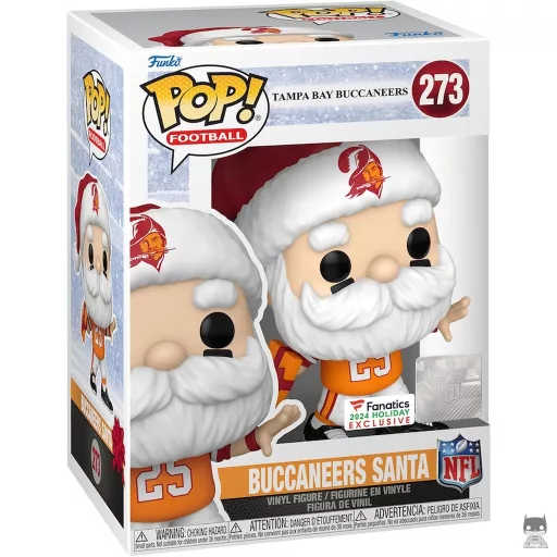 Figura Funko Pop! Papá Noel de los Buccaneers (Fanatics)