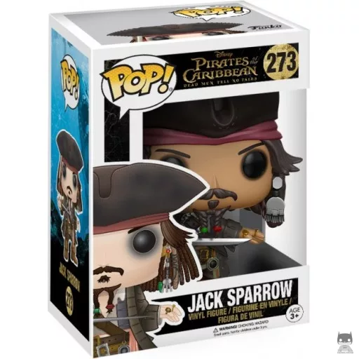 Figura Funko Pop! Capitán Jack Sparrow (Capitán Jack Sparrow)