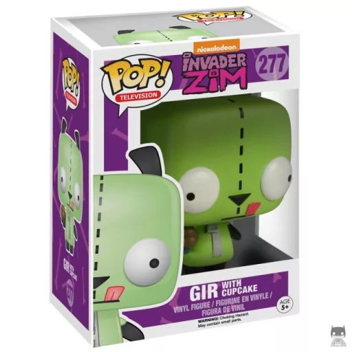 Figura Funko Pop! GIR con Cupcake (GIR)