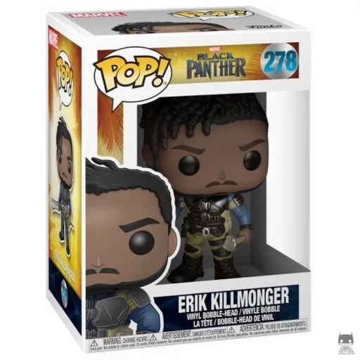 Figura Funko Pop! Erik Killmonger (Black Panther)